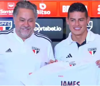 Presidente de Sao Paulo y los 3 clubes que mencionó sobre el futuro de James